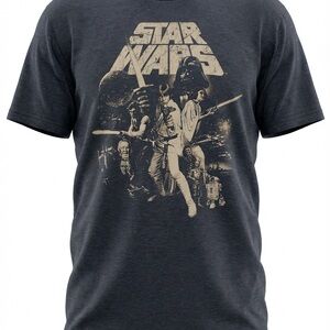 Star Wars Charcoal Graphic Tee